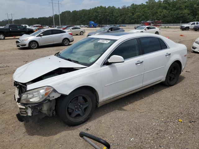 1G1ZC5E04CF195518 - 2012 CHEVROLET MALIBU 1LT WHITE photo 1