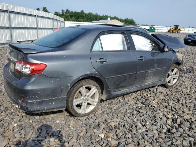 2T1BU4EE7DC938694 - 2013 TOYOTA COROLLA BASE SILVER photo 3