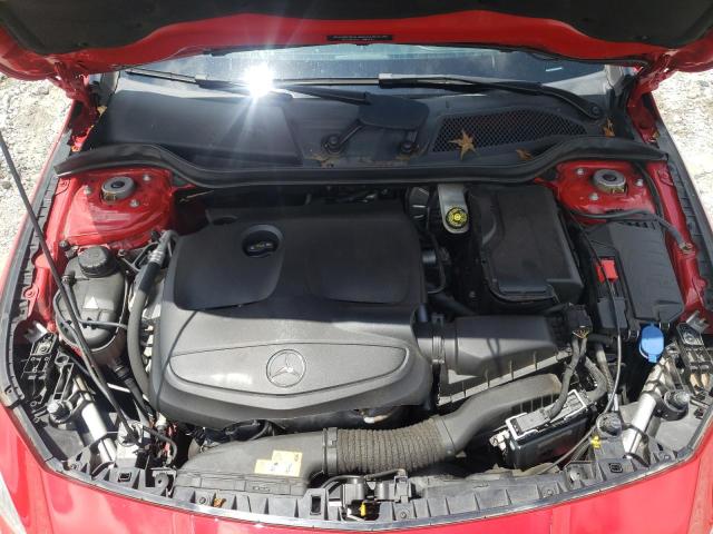 WDDSJ4EB0JN689989 - 2018 MERCEDES-BENZ CLA 250 RED photo 11