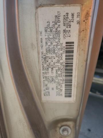 5TBRT34193S340731 - 2003 TOYOTA TUNDRA ACCESS CAB SR5 GOLD photo 12