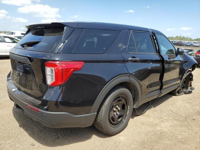 1FM5K8AB7PGB75082 - 2023 FORD EXPLORER POLICE INTERCEPTOR Черный фото 3