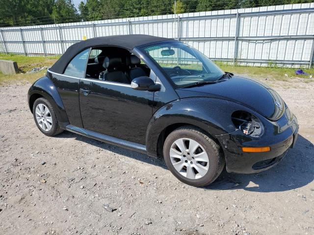 3VWPF31Y78M402302 - 2008 VOLKSWAGEN NEW BEETLE CONVERTIBLE S BLACK photo 4