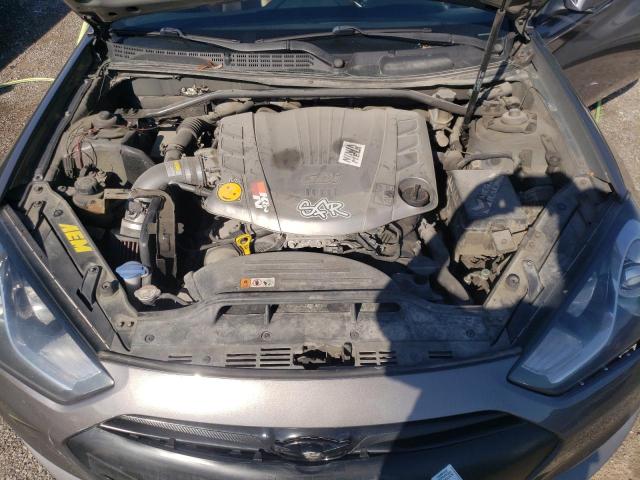 KMHHU6KJXDU081633 - 2013 HYUNDAI GENESIS CO 3.8L GRAY photo 11