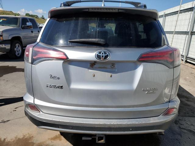 2T3DFREV4HW565027 - 2017 TOYOTA RAV4 LIMITED SILVER photo 6