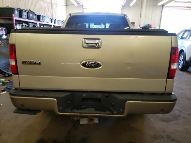 1FTPX14V66FB25810 - 2006 FORD F-150 SILVER photo 6