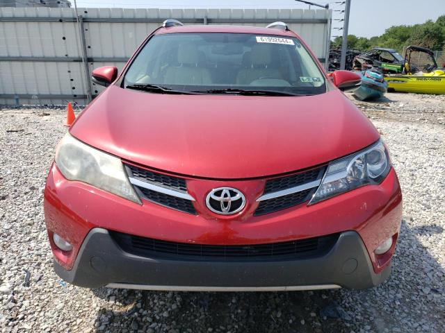 2T3DFREV7DW011698 - 2013 TOYOTA RAV4 LIMITED RED photo 5