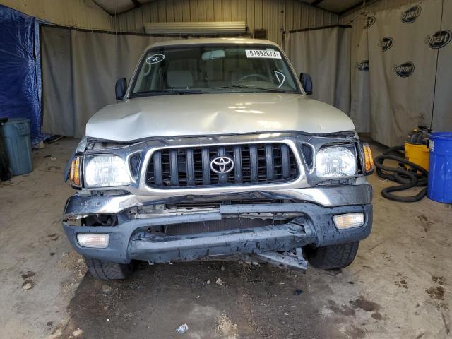 5TEGN92N53Z187043 - 2003 TOYOTA TACOMA DOUBLE CAB PRERUNNER SILVER photo 5