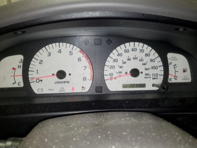 5TEGN92N53Z187043 - 2003 TOYOTA TACOMA DOUBLE CAB PRERUNNER SILVER photo 9