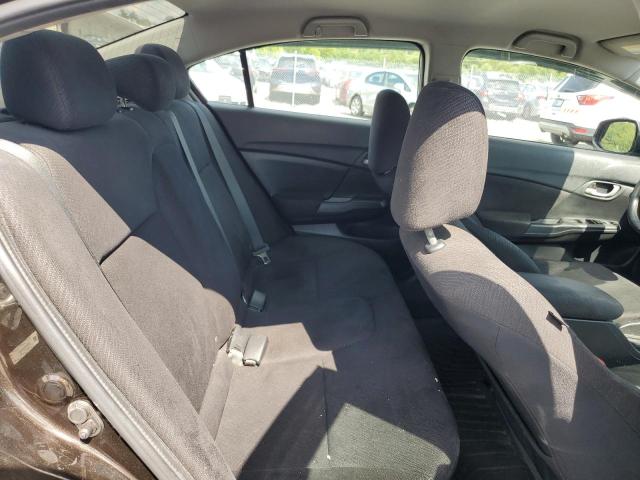 2HGFB2F53DH540433 - 2013 HONDA CIVIC LX BROWN photo 10