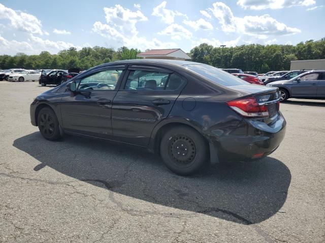 2HGFB2F53DH540433 - 2013 HONDA CIVIC LX BROWN photo 2