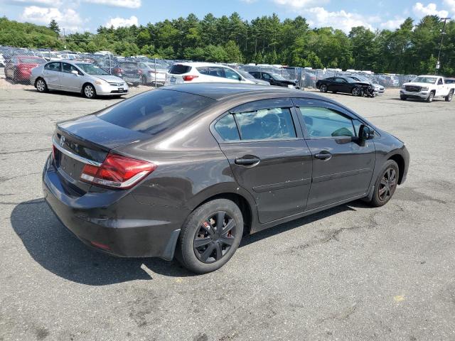 2HGFB2F53DH540433 - 2013 HONDA CIVIC LX BROWN photo 3