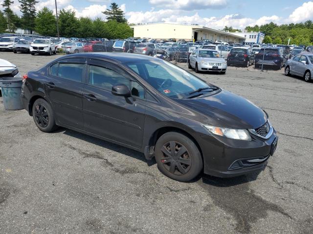 2HGFB2F53DH540433 - 2013 HONDA CIVIC LX BROWN photo 4