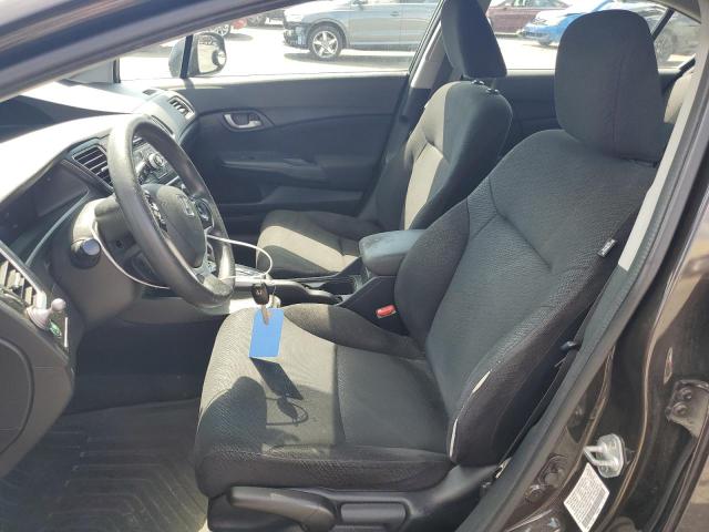 2HGFB2F53DH540433 - 2013 HONDA CIVIC LX BROWN photo 7