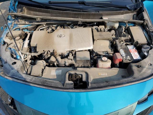 JTDKARFP1J3102132 - 2018 TOYOTA PRIUS PRIM 蓝色 照片 11