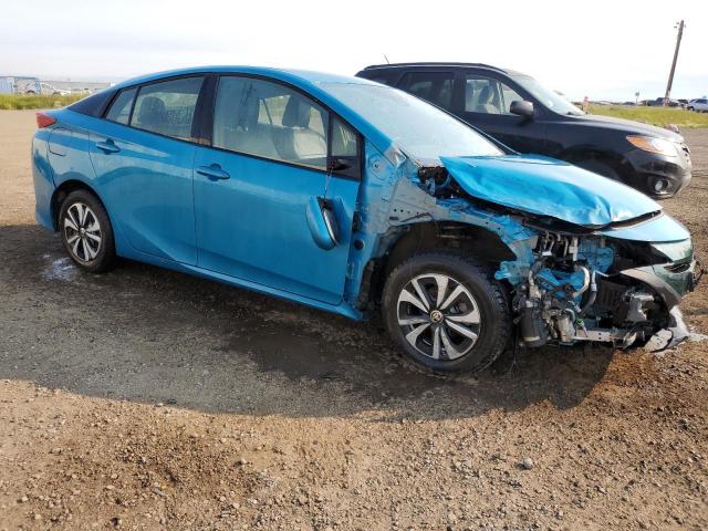 JTDKARFP1J3102132 - 2018 TOYOTA PRIUS PRIM 蓝色 照片 4
