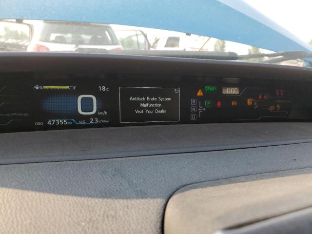 JTDKARFP1J3102132 - 2018 TOYOTA PRIUS PRIM 蓝色 照片 9