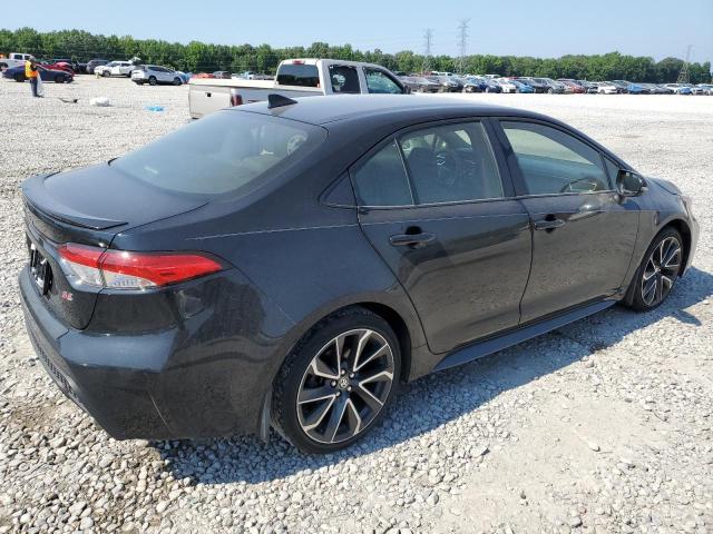 JTDS4MCE8NJ094495 - 2022 TOYOTA COROLLA SE BLACK photo 3