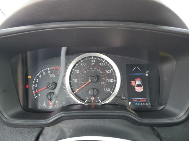 JTDS4MCE8NJ094495 - 2022 TOYOTA COROLLA SE BLACK photo 9