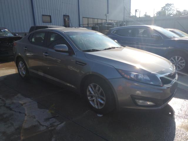 5XXGM4A73DG220596 - 2013 KIA OPTIMA LX GRAY photo 4