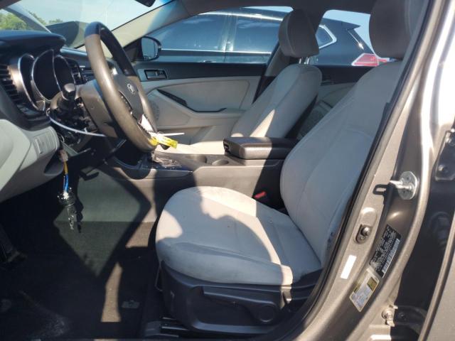 5XXGM4A73DG220596 - 2013 KIA OPTIMA LX GRAY photo 7