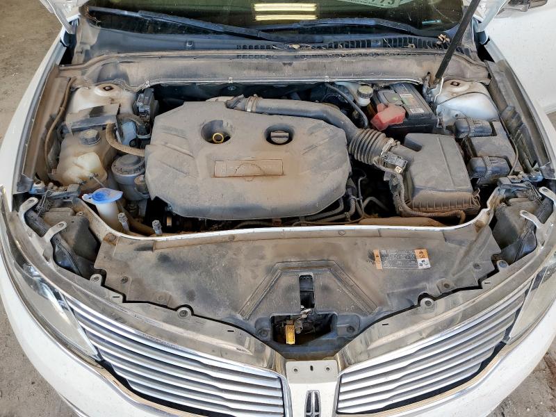 3LN6L2G94DR806667 - 2013 LINCOLN MKZ თეთრი ფოტო 11