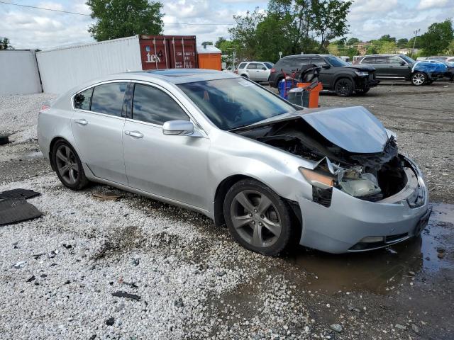 19UUA9F58DA000223 - 2013 ACURA TL TECH SILVER photo 4