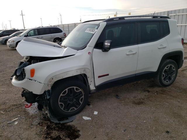 ZACCJBCT5FPB28345 - 2015 JEEP RENEGADE TRAILHAWK WHITE photo 1