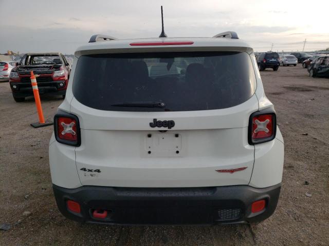 ZACCJBCT5FPB28345 - 2015 JEEP RENEGADE TRAILHAWK WHITE photo 6