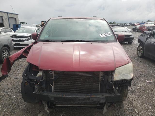 2C4RDGCG4ER266759 - 2014 DODGE GRAND CARA SXT RED photo 5