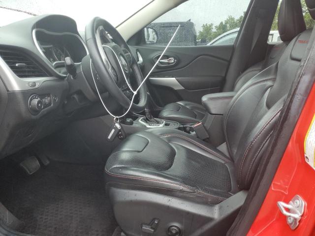 1C4PJMBS5HW587631 - 2017 JEEP CHEROKEE TRAILHAWK Qırmızı foto 7