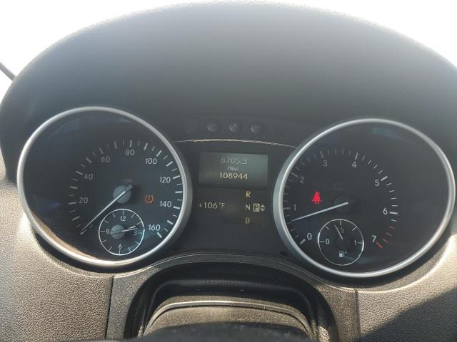 4JGBB8GB6BA638951 - 2011 MERCEDES-BENZ ML 350 4MATIC SILVER photo 9