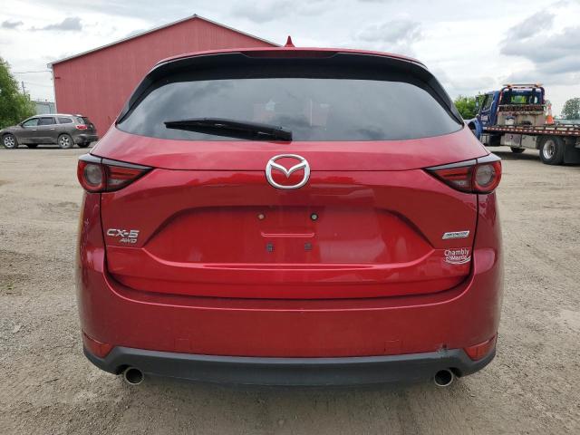 JM3KFBDM3J0445390 - 2018 MAZDA CX-5 GRAND TOURING RED photo 6