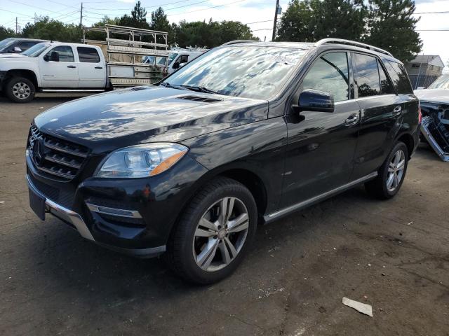 4JGDA5HB7FA599270 - 2015 MERCEDES-BENZ ML 350 4MATIC BLACK photo 1