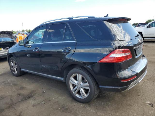 4JGDA5HB7FA599270 - 2015 MERCEDES-BENZ ML 350 4MATIC BLACK photo 2