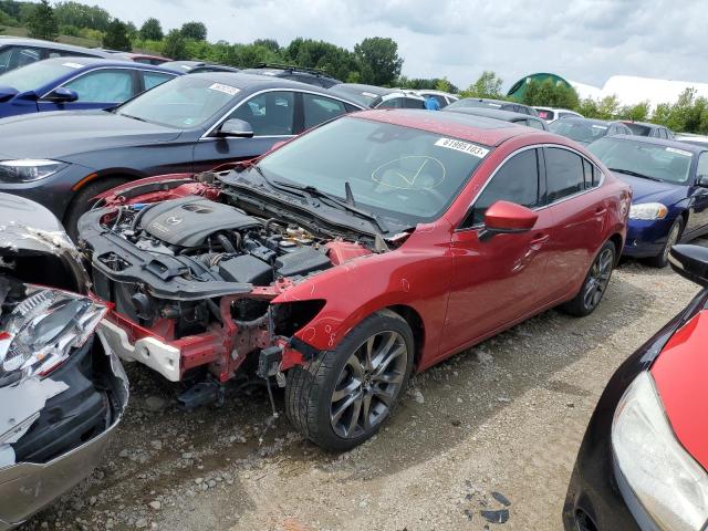 JM1GL1W57H1142527 - 2017 MAZDA 6 GRAND TOURING RED photo 1