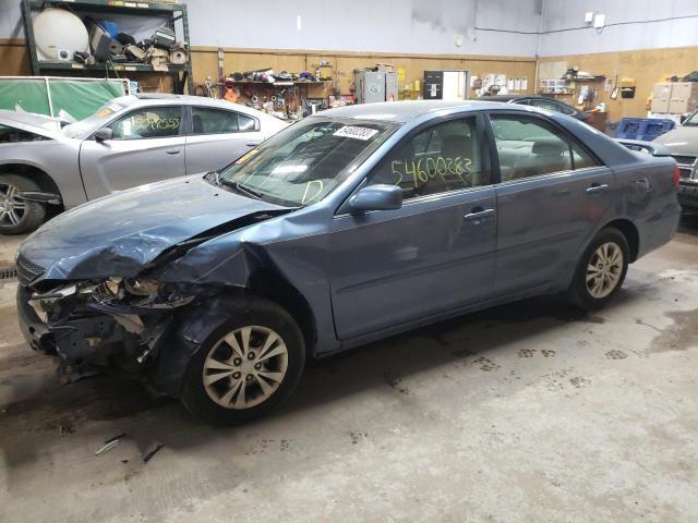 4T1BE32K54U794076 - 2004 TOYOTA CAMRY LE BLUE photo 1