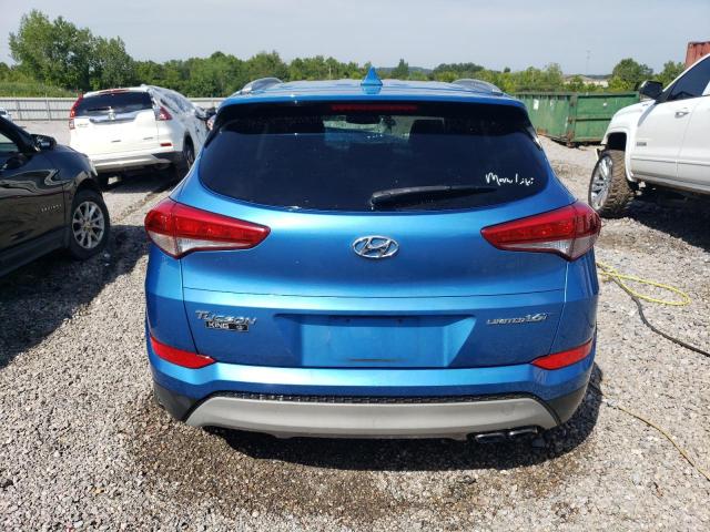 KM8J33A26JU703914 - 2018 HYUNDAI TUCSON VALUE BLUE photo 6