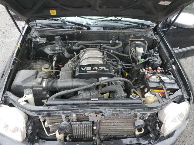 5TBRT3413YS040500 - 2000 TOYOTA TUNDRA ACCESS CAB შავი ფოტო 11