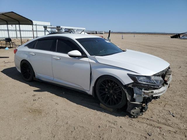 1HGCV1F31KA086505 - 2019 HONDA ACCORD SPORT Білий фото 4