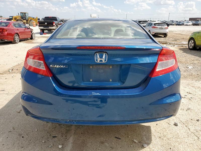 2HGFG3B12CH521672 - 2012 HONDA CIVIC EXL BLUE photo 6