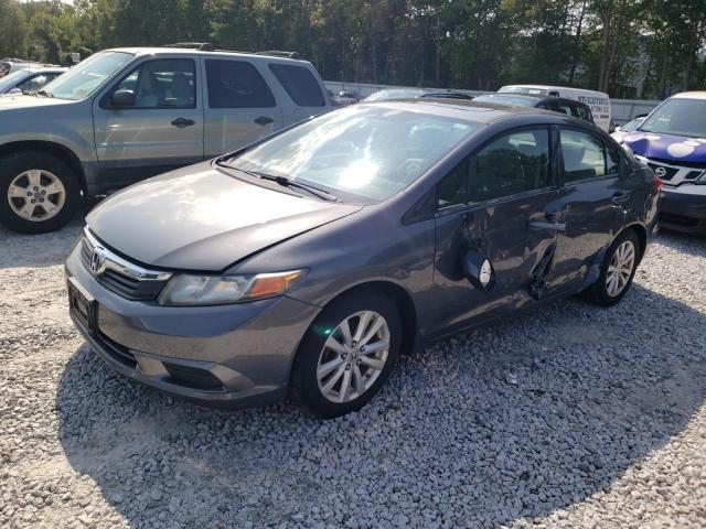 19XFB2F82CE338539 - 2012 HONDA CIVIC EX GRAY photo 1