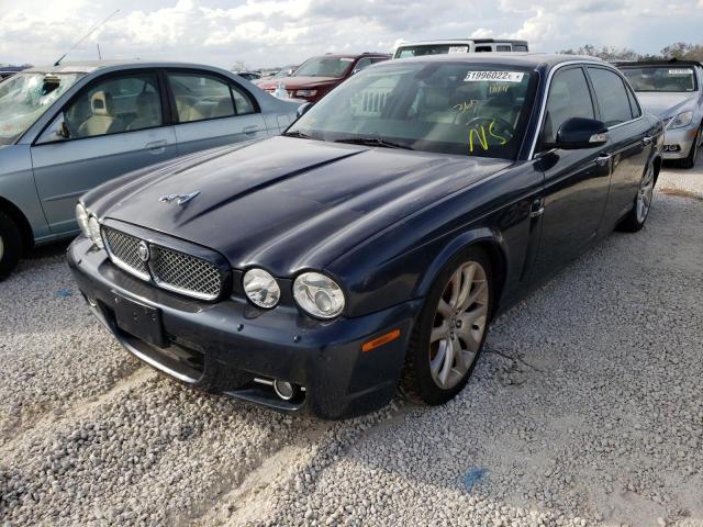 SAJWA79B98SH24911 - 2008 JAGUAR XJ8 L BLUE photo 2