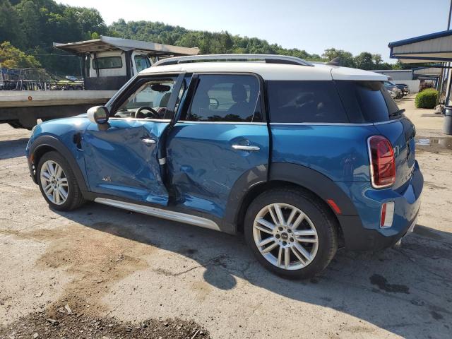 WMZ83BR09M3M30493 - 2021 MINI COOPER S COUNTRYMAN ALL4 BLUE photo 2