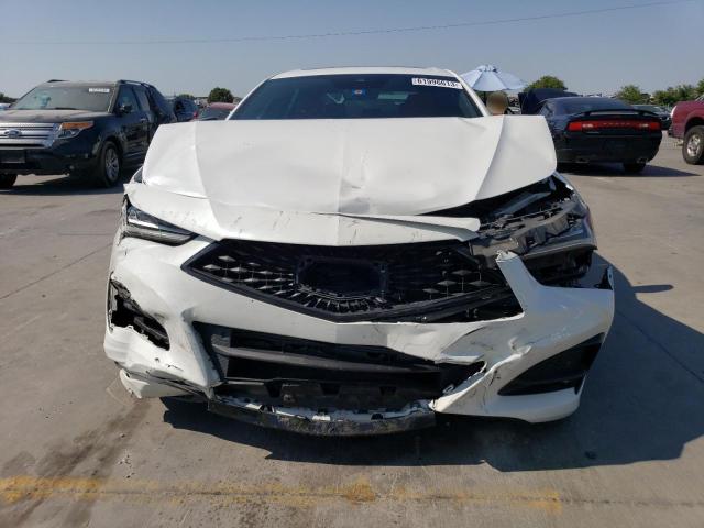 19UUB5F56NA001944 - 2022 ACURA TLX TECH A WHITE photo 5