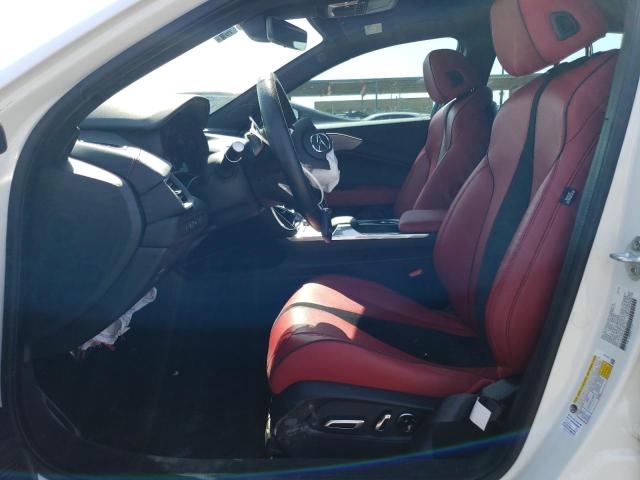 19UUB5F56NA001944 - 2022 ACURA TLX TECH A WHITE photo 7