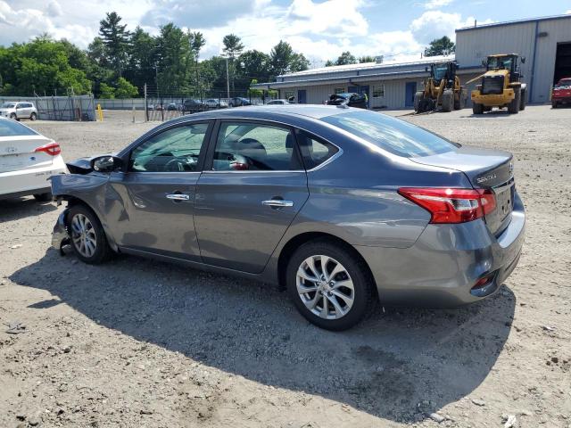 3N1AB7AP0KY320143 - 2019 NISSAN SENTRA S GRAY photo 2