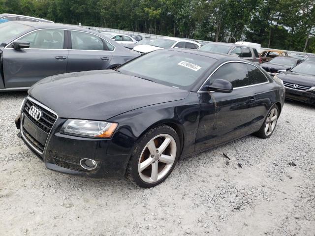 WAUDK78T69A046830 - 2009 AUDI A5 QUATTRO BLACK photo 1