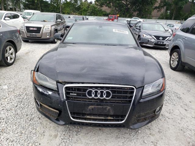 WAUDK78T69A046830 - 2009 AUDI A5 QUATTRO BLACK photo 5