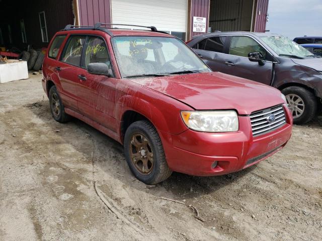 JF1SG63656H706498 - 2006 SUBARU FORESTER 2.5X RED photo 4