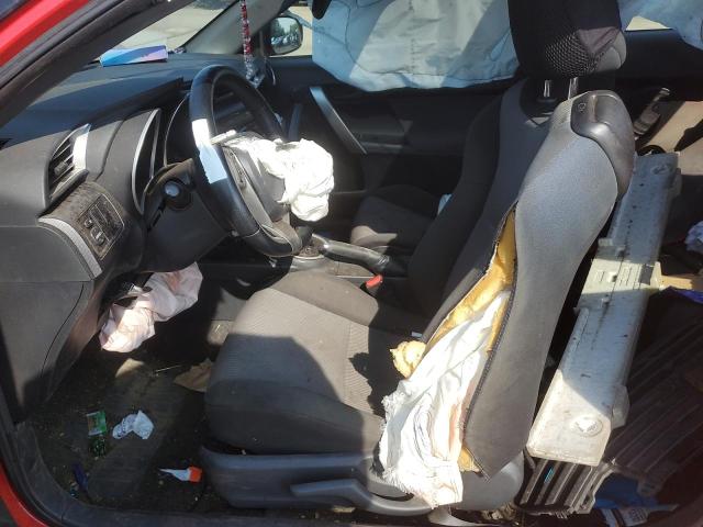 JTKJF5C77E3079836 - 2014 TOYOTA SCION TC RED photo 7